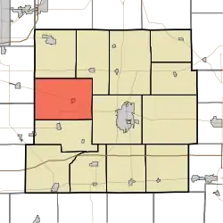 Location in Henry County