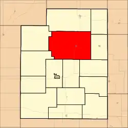 Location in Greenwood County