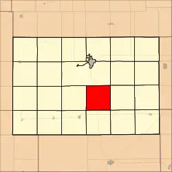 Location in Kingman County