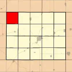 Location in Crawford County