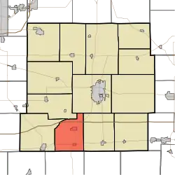 Location in Henry County