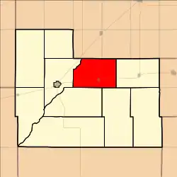 Location in Edwards County