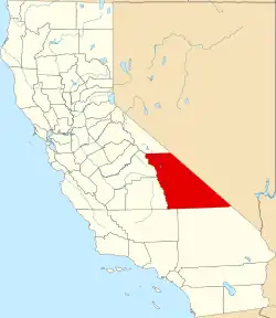Location in the state of California