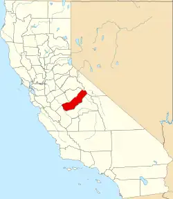 Location in the state of California