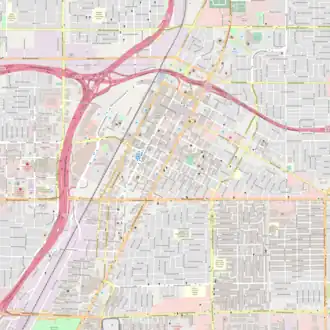 Four Queens is located in Downtown Las Vegas