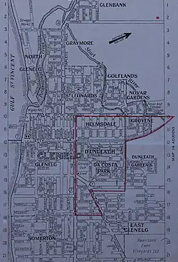 Glenelg East Map 1936