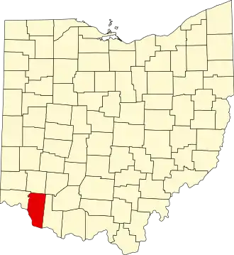 Clermont County map