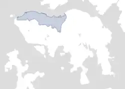 Boundaries of the Victoria City according to the Interpretation and General Clauses Ordinance