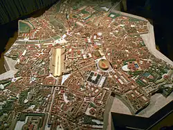 Model of Rome by Paul Bigot, 20th century