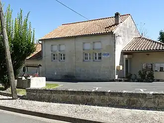 The town hall in Marignac