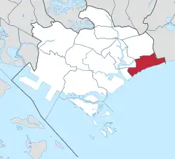 Location in Central Region