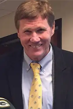 Portrait of Murphy smiling