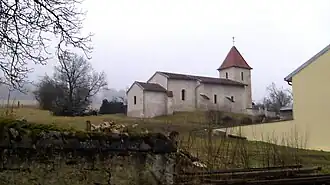 The church in Marthemont