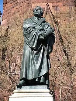 Luther Monument in Washington, D.C., copy of Rietschel's work in Worms.
