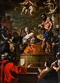 Martyrdom of Saint Catherine, 1659, 365 x 267 cm, Church of Saint Catherine of Italy, Valletta, Malta