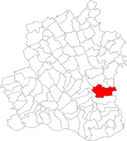 Location in Teleorman County