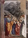 IX=St Peter Preaching, Masolino