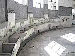 Guaminí slaughterhouse inside