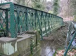 Footbridge to Pic Tor