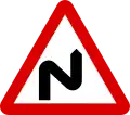 Double curve to the right