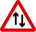 Two-way traffic ahead