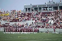 Welcome Week Football Game, McMaster University. September 2009.