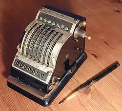 A Resulta&nbsp;-&nbsp;BS&nbsp;7 adding machine