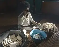 Image 48Sago is a typical Papuan food, which is usually made into papeda. (from Western New Guinea)