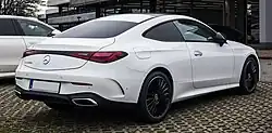 Rear view (C236)