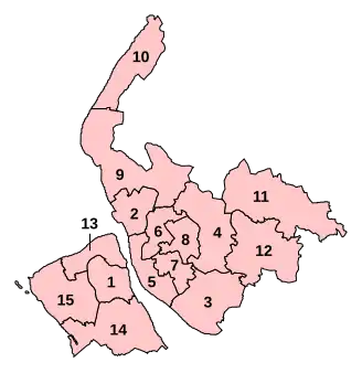 Parliamentary constituencies in Merseyside (2010–2024)