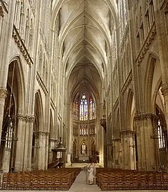 The nave, looking toward the choir