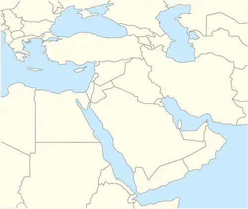 Gerash is located in Middle East