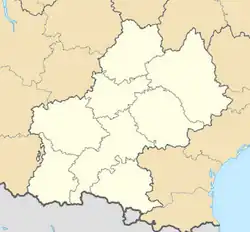 Foix is located in Midi-Pyrénées