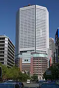 Kuraray's Osaka head office in the Umeda Hankyu Building Office Tower