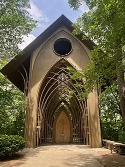 Interior of the chapel