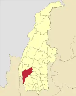 Location in Sagaing region