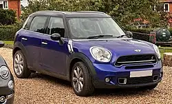 2014 LCI Cooper SD with sport grille and bumper.