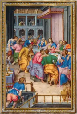 The Last Supper (fl. 7v.), c. 1622