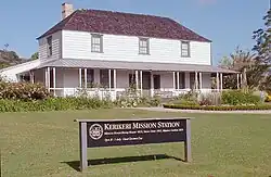 Image 10The Mission House at Kerikeri, completed in 1822, is New Zealand's oldest surviving building. (from History of New Zealand)