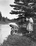 Moccasin Foot, Roland W. Reed