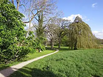 The park at the manor house.