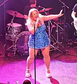 Molly Grace performing at The Atlantis in 2025