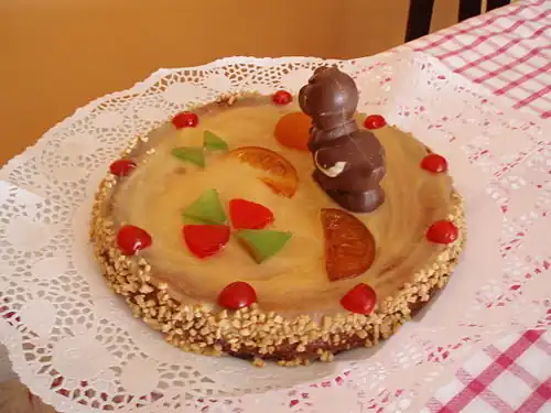 Common Easter mona in Catalonia