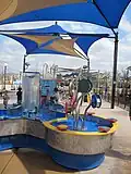 Morgan's Wonderland is an accessible family amusement park in San Antonio, Texas, designed similar to a sensory garden with interactive games.
