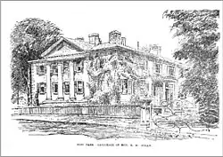 Moss Park, Allan's residence