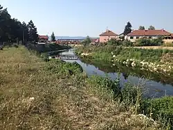 Jablanica river in Pečenjevce.