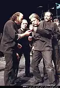 Playing paddy in The Hairy Ape, Main Hall of the City Theater of Tehran, 1997