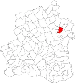 Location in Teleorman County