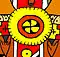 Swastika in Circle Motif