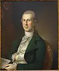 Portrait of Mr. Thomas Russell by Charles Willson Peale